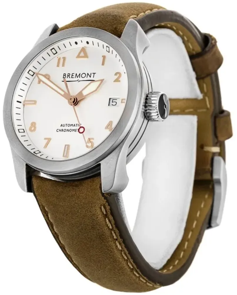 Bremont Solo SOLO37-RG-R-S 37mm Stainless steel Silver 1