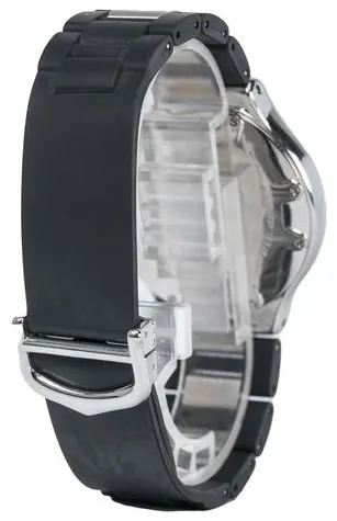 Cartier 21 Chronoscaph 2424 38mm Stainless steel Black 2