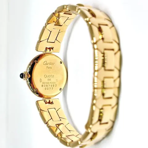 Cartier 8057923 24mm Yellow gold Silver 2