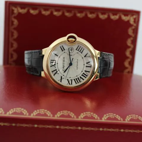 Cartier Ballon Bleu 2999 42mm Rose gold Silver 5