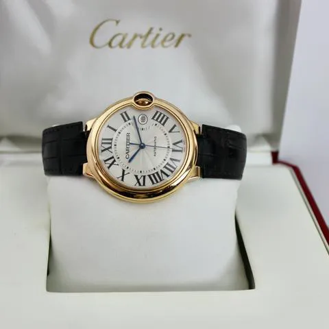 Cartier Ballon Bleu 2999 42mm Rose gold Silver 6