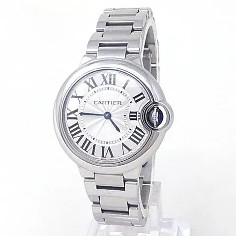 Cartier Ballon Bleu W6920084 33mm Stainless steel Silver