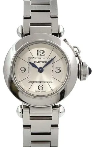 Cartier Pasha W3140007 27mm Steel Silver