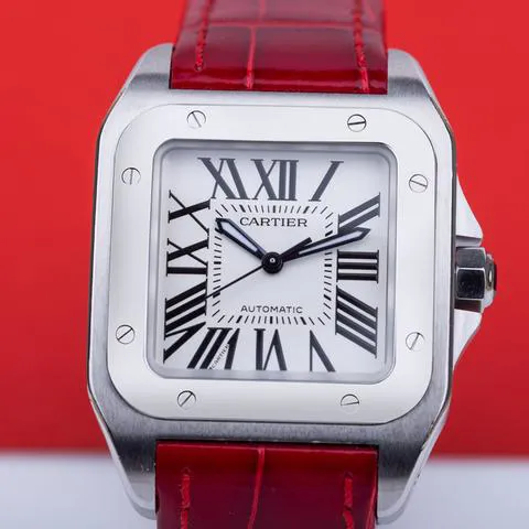 Cartier Santos 2878 33mm Stainless steel Silver 2