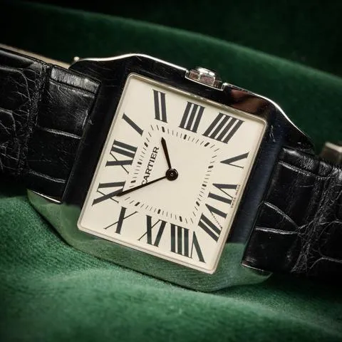 Cartier Santos de Cartier 2651 35mm White gold White