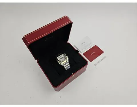 Cartier Santos W2SA0006 Yellow gold Silver 9