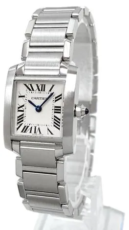 Cartier Tank W51008Q3 25mm Stainless steel White 7