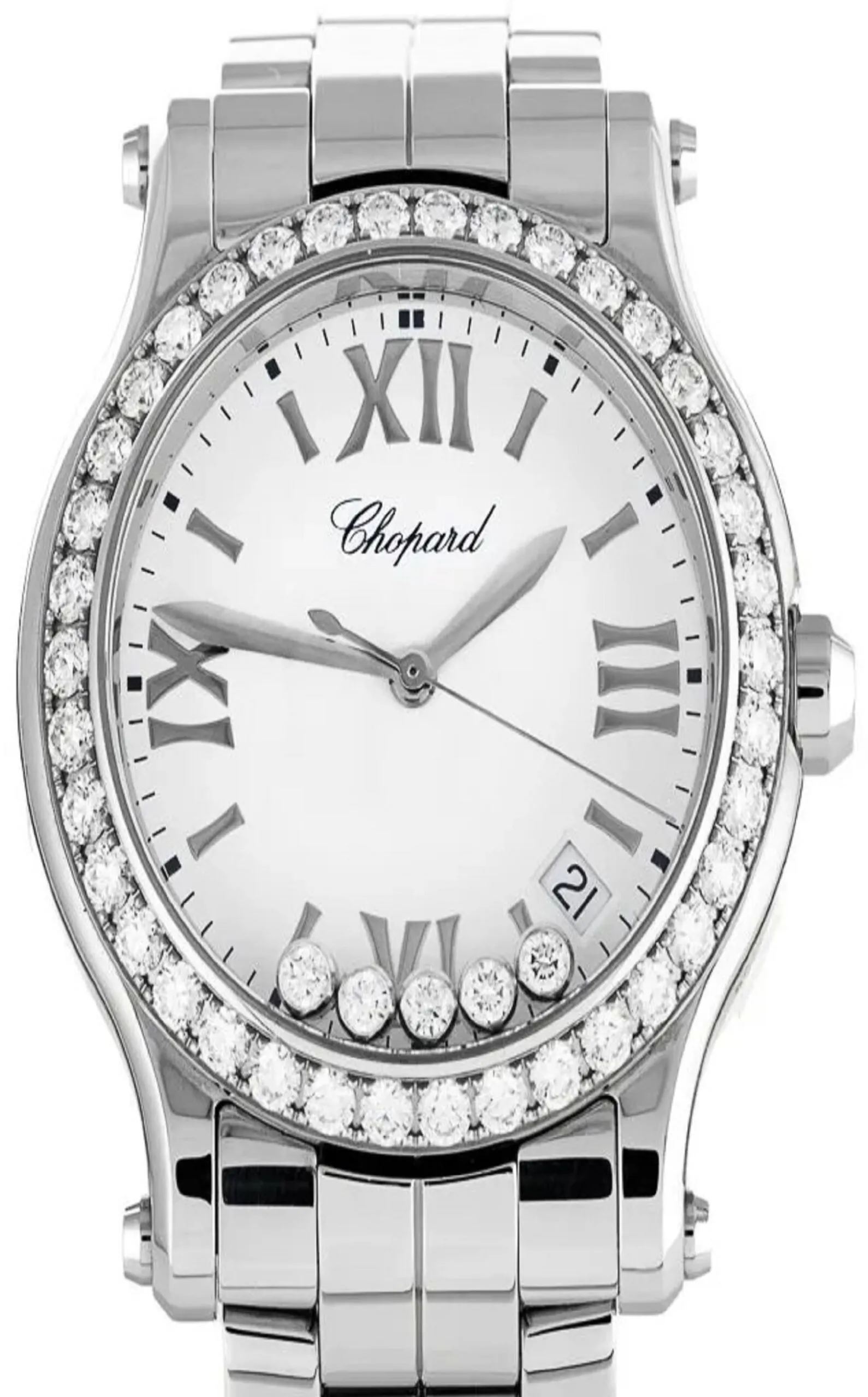 Chopard Happy Sport 8532 36mm Stainless steel White