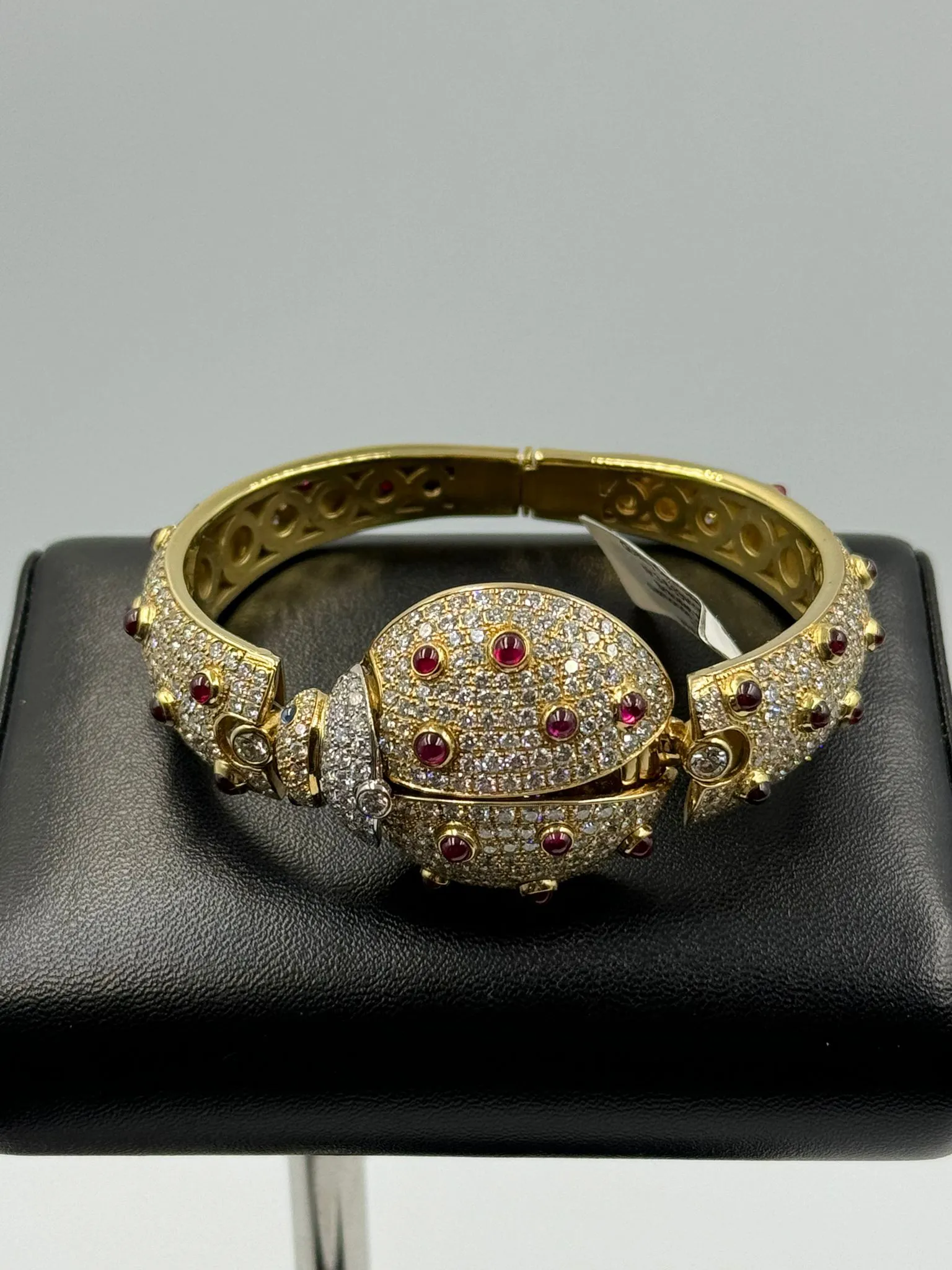 Chopard Happy Diamonds La Coccinelle 20/2629-21 nullmm Yellow gold, diamond and ruby-set Diamond 3