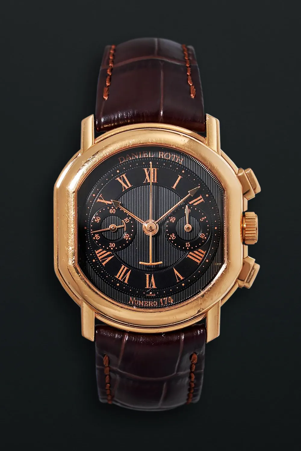 Daniel Roth 35mm Rose gold Black