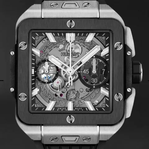 Hublot Square Bang Unico 821.NM.0170.RX 42mm Titanium Gray