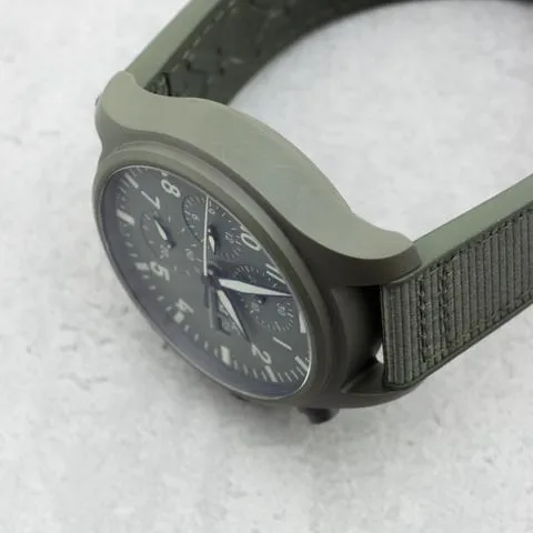 IWC Pilot Chronograph Top Gun IW389106 44.5mm Ceramic Green 3