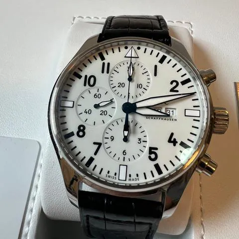 IWC Pilot IW377725 43mm Stainless steel White