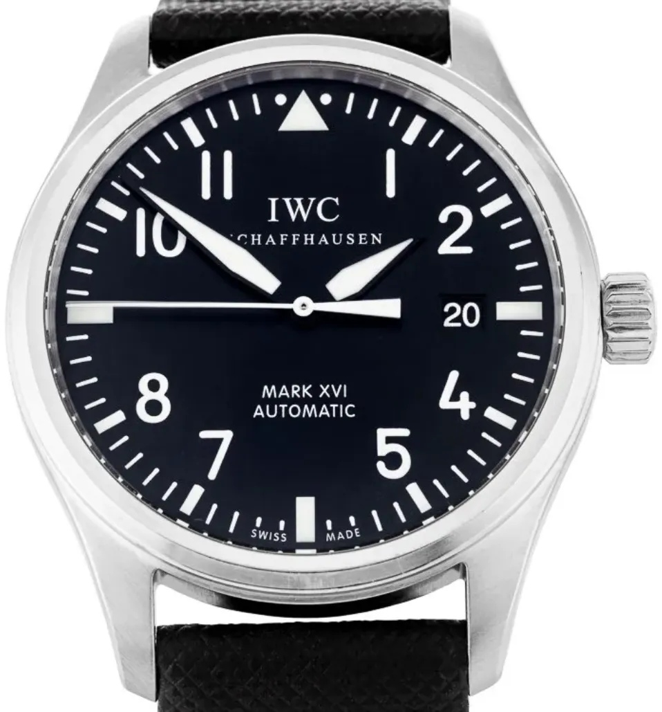 IWC Pilot IW325501 39mm Stainless steel Black