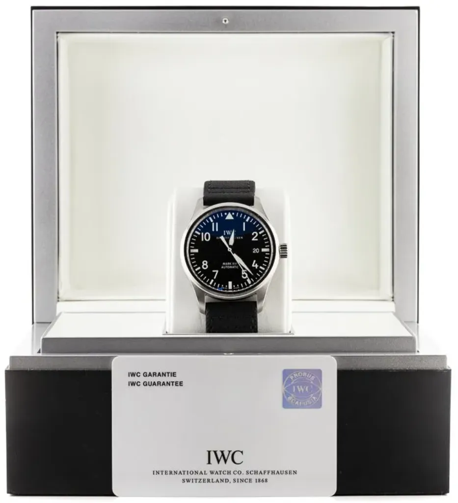 IWC Pilot IW325501 39mm Stainless steel Black 4