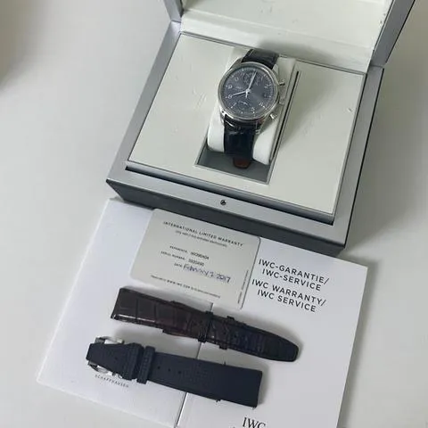 IWC Portugieser IW390404 42mm Stainless steel Gray 8