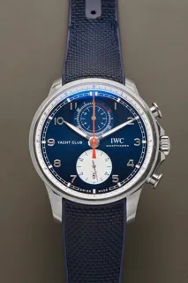 IWC Portugieser IW390704 Stainless steel Blue