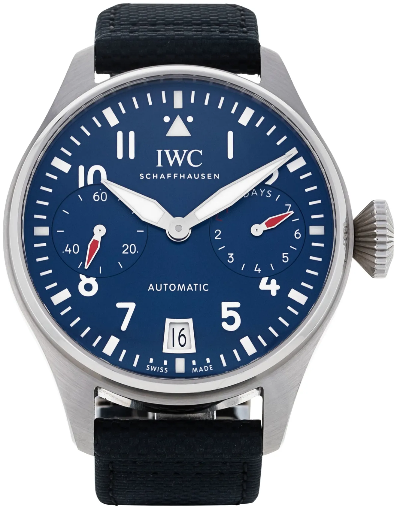 IWC Big Pilot IW5010-08 46mm Stainless steel Blue