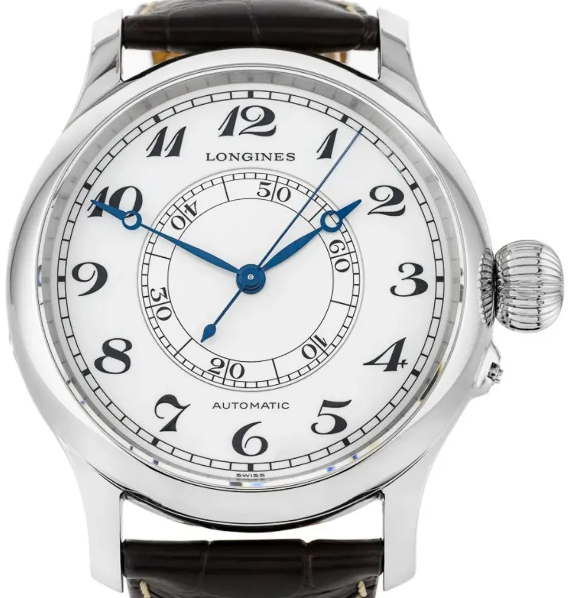 Longines Heritage L2.713.4.13.0 47.5mm Stainless steel Silver