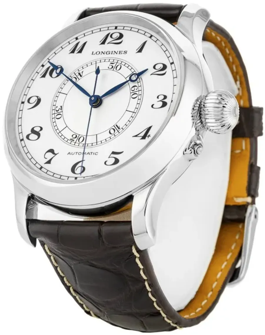 Longines Heritage L2.713.4.13.0 47.5mm Stainless steel Silver 4