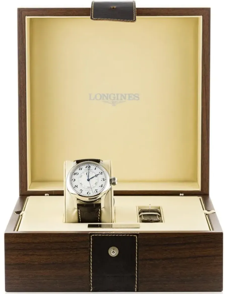 Longines Heritage L2.713.4.13.0 47.5mm Stainless steel Silver 3