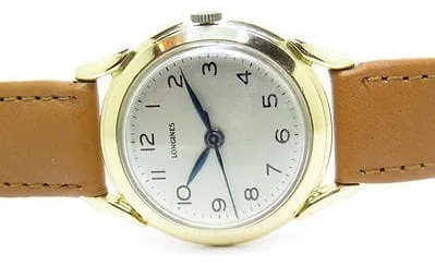 Longines 33mm Yellow gold Cream 5