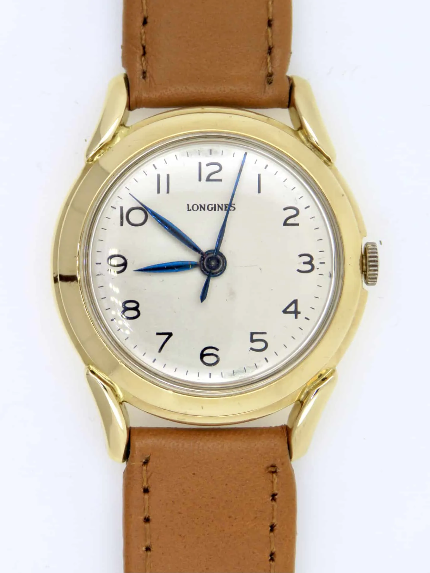 Longines 33mm Yellow gold Cream 7