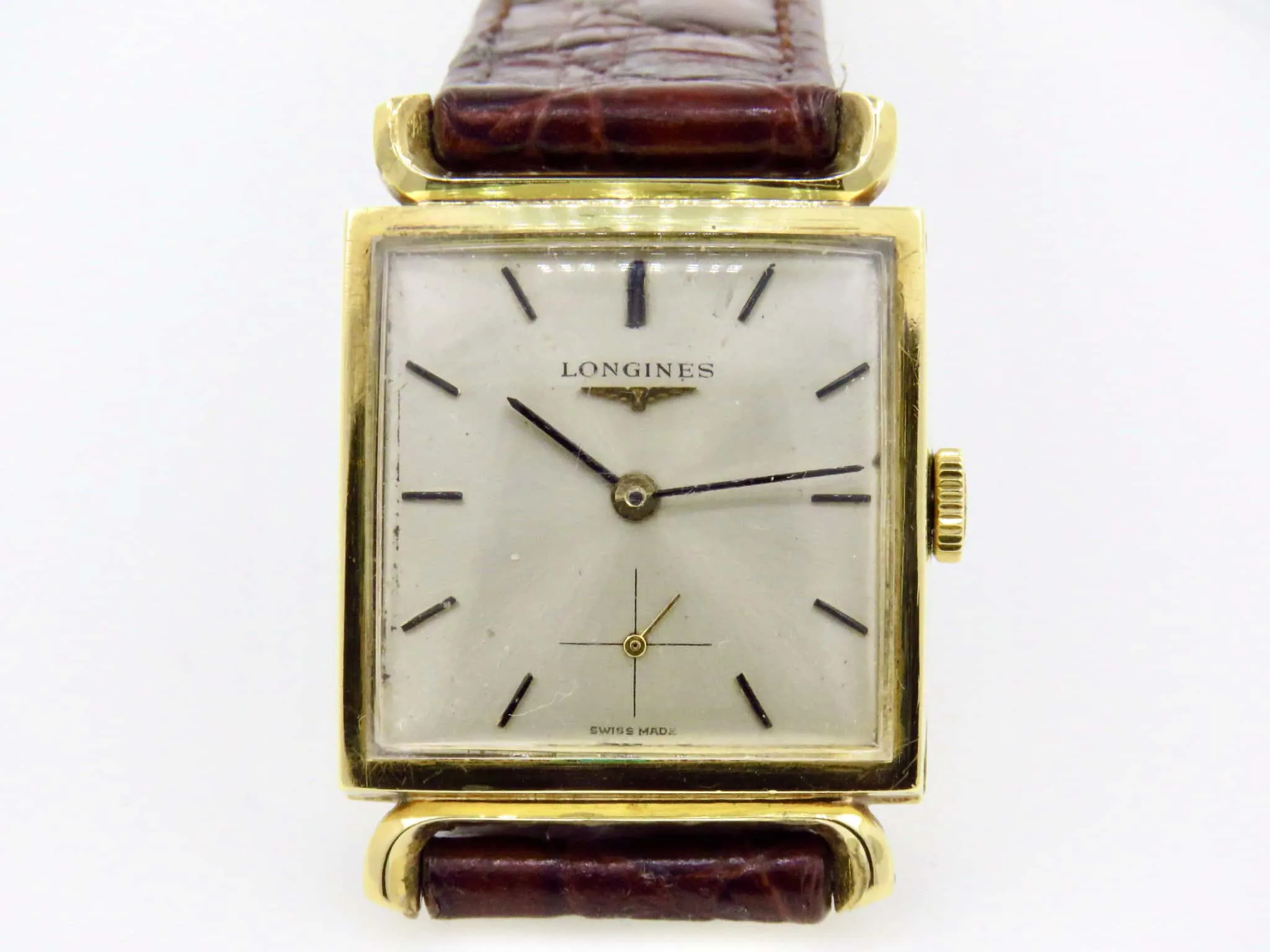 Longines 320 26mm Yellow gold Cream 7