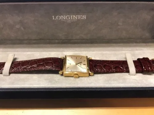 Longines 320 26mm Yellow gold Cream 3