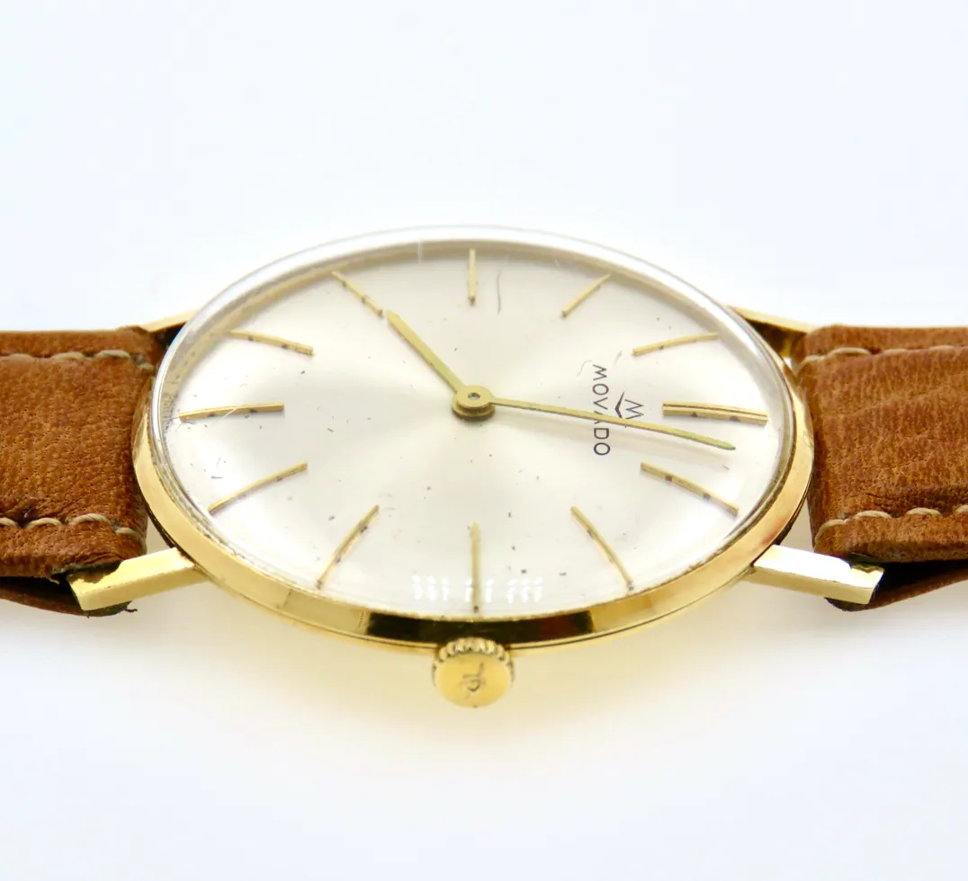 Movado Classic MV1 33mm Yellow gold Cream 1