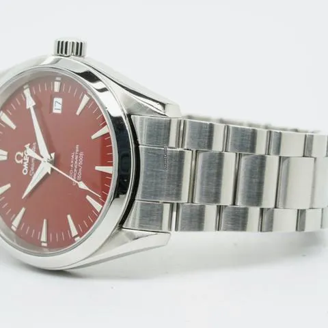 Omega Aqua Terra 2503.60 39mm Stainless steel Red 9