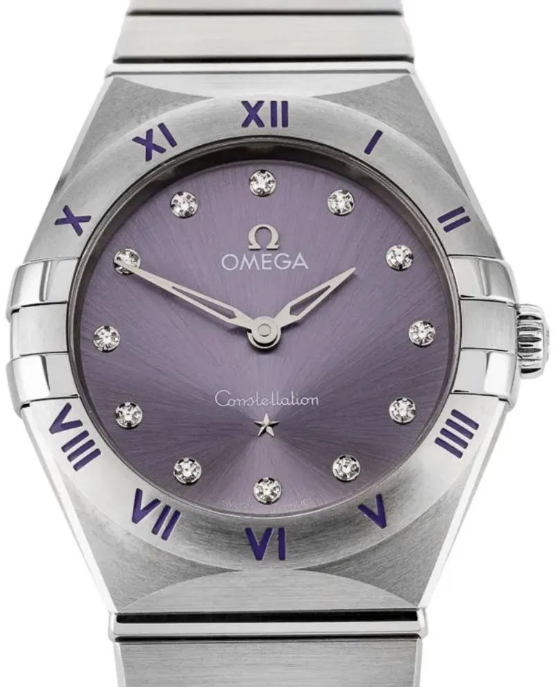 Omega Constellation 131.10.28.60.60.002 28mm Stainless steel Purple