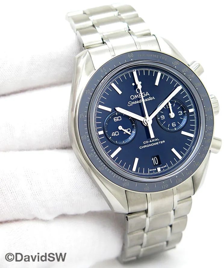 Omega Speedmaster Professional Moonwatch 311.90.44.51.03.001 44mm Titanium Blue