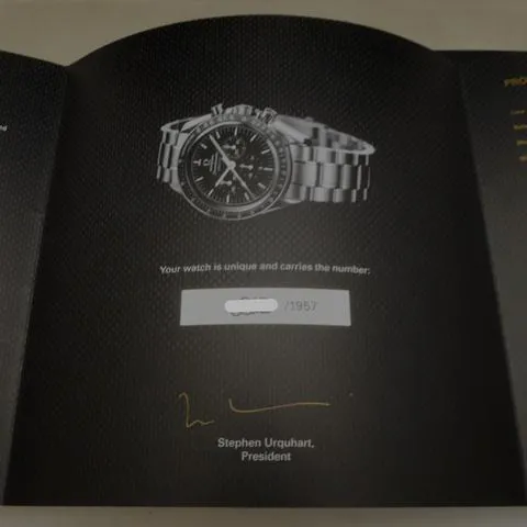 Omega Speedmaster Moonwatch 311.33.42.50.01.001 42mm Stainless steel Black 3