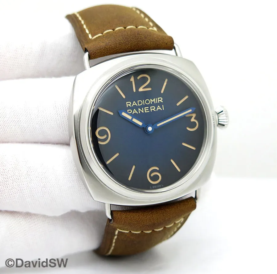 Panerai Radiomir PAM 01335 45mm Stainless steel Blue