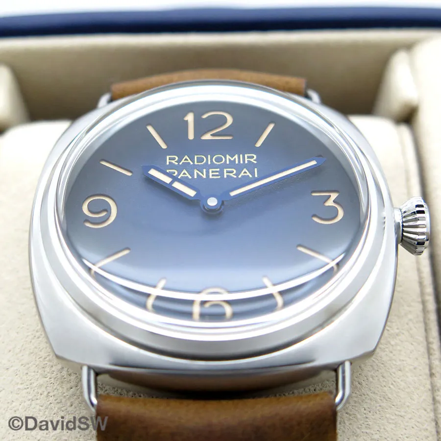 Panerai Radiomir PAM 01335 45mm Stainless steel Blue 2