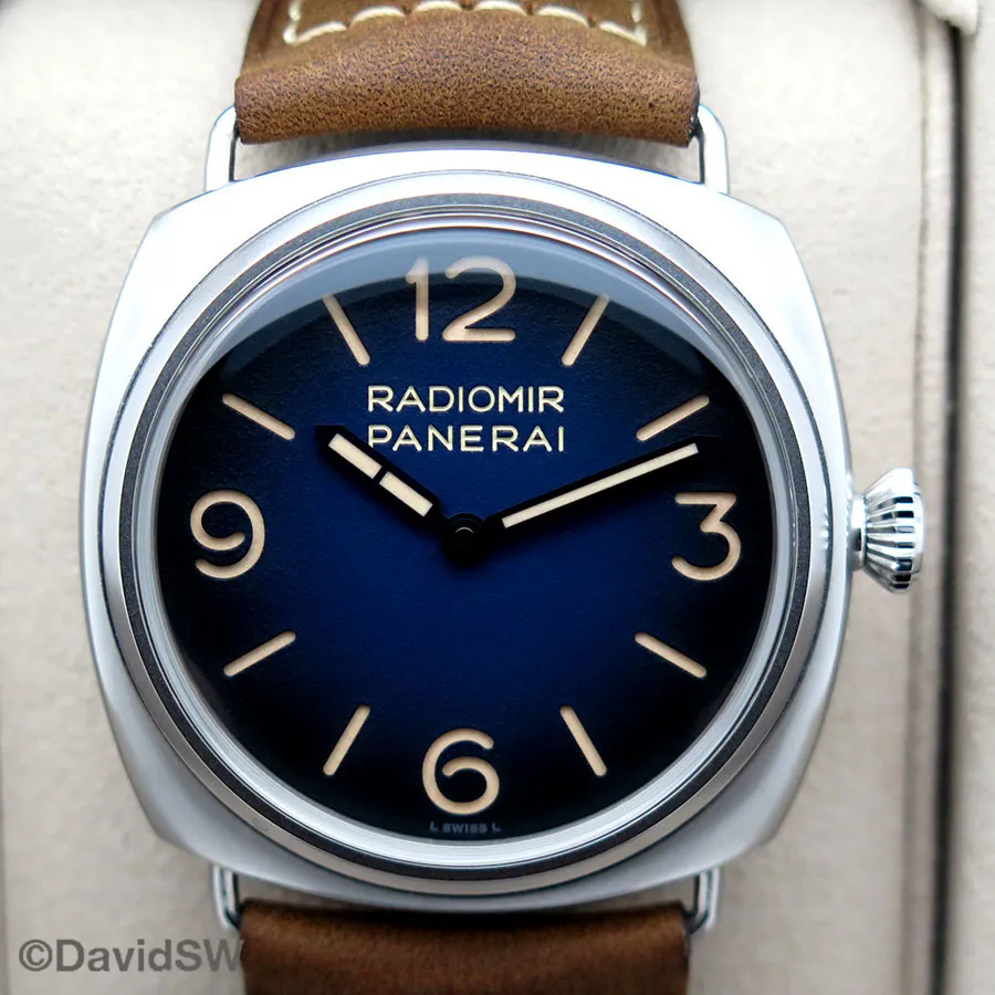 Panerai Radiomir PAM 01335 45mm Stainless steel Blue 3