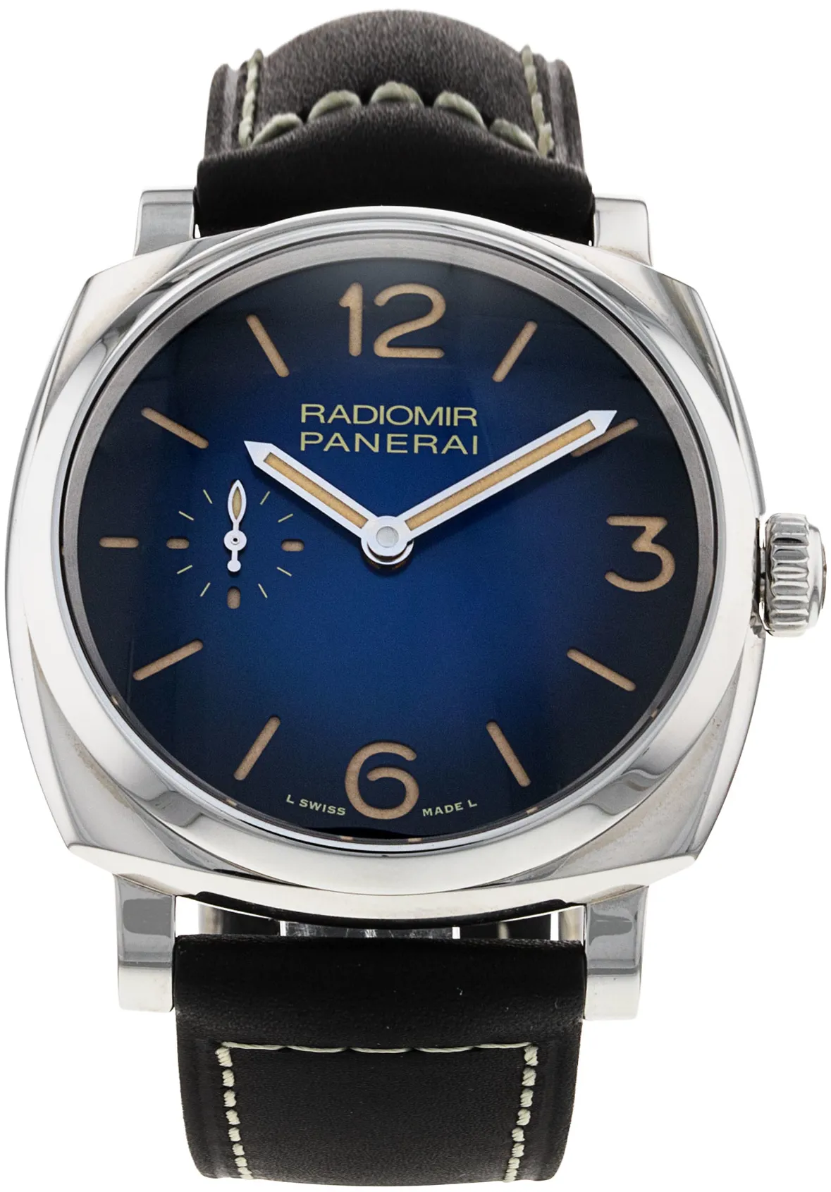 Panerai Luminor Base PAM 01144 42mm Stainless steel Blue