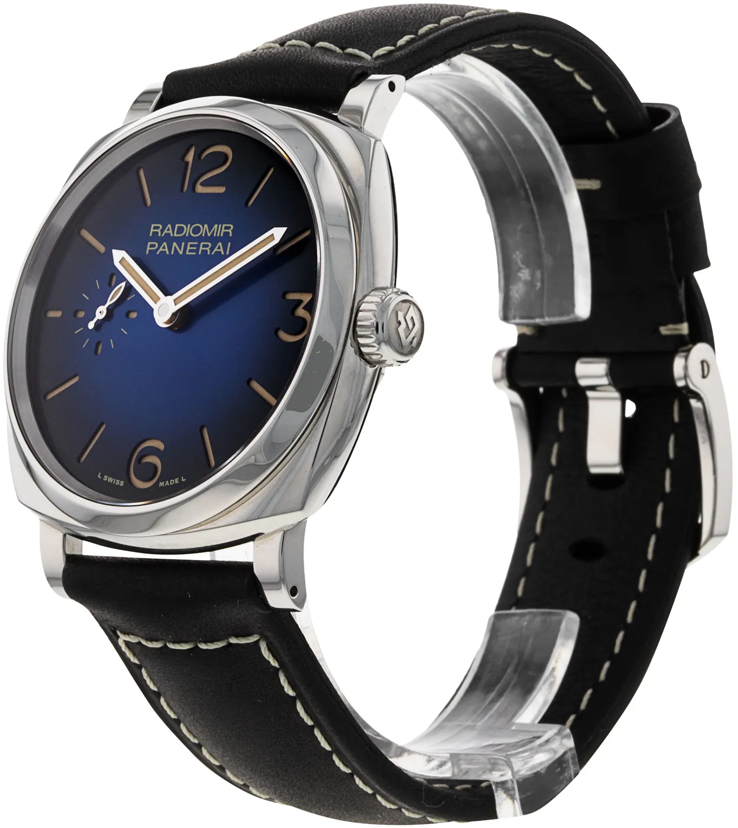 Panerai Luminor Base PAM 01144 42mm Stainless steel Blue 1