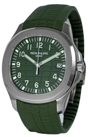 Patek Philippe Aquanaut 5168G-010 42mm White gold Green