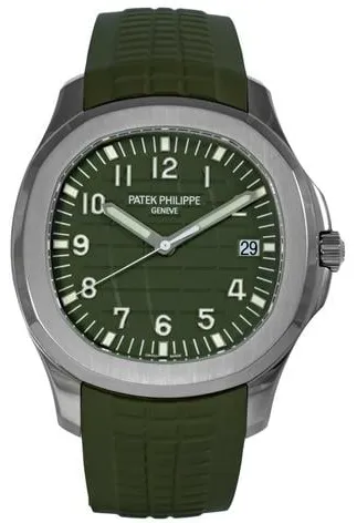 Patek Philippe Aquanaut 5168G-010 42mm White gold Green 3