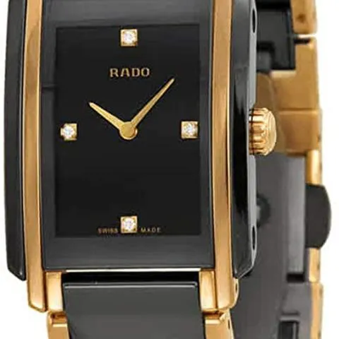 Rado Integral R20612712 22.5mm Rose gold and Black ceramic Black