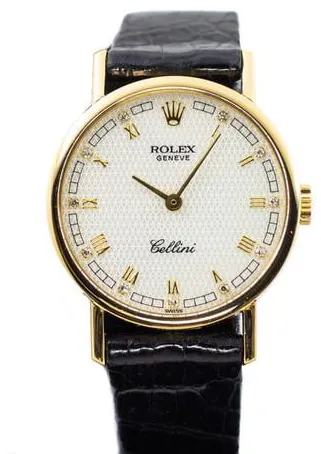 Rolex Cellini 5109 26mm Yellow gold White