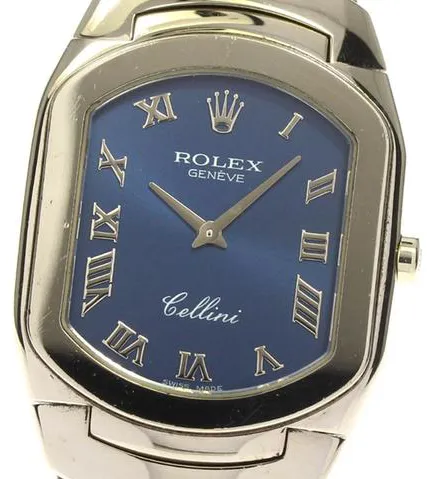 Rolex Cellini 6633/9 29mm White gold Blue