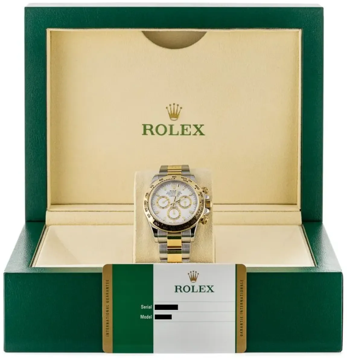 Rolex Daytona 116503 40mm Stainless steel and yellow gold White 1