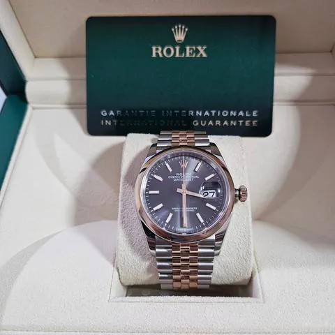 Rolex Datejust 36 126201 36mm Yellow gold and Stainless steel Gray