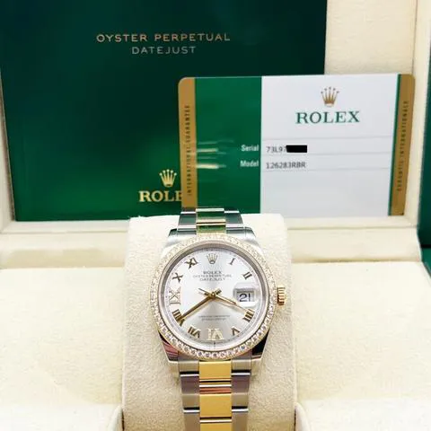 Rolex Datejust 36 126283 36mm Stainless steel Silver