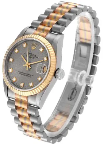 Rolex Datejust 68279 31mm White gold Silver 7