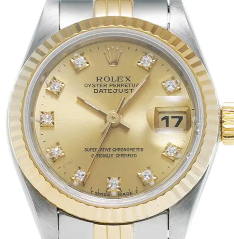 Rolex Datejust 69173G 26mm Yellow gold Champagne 4