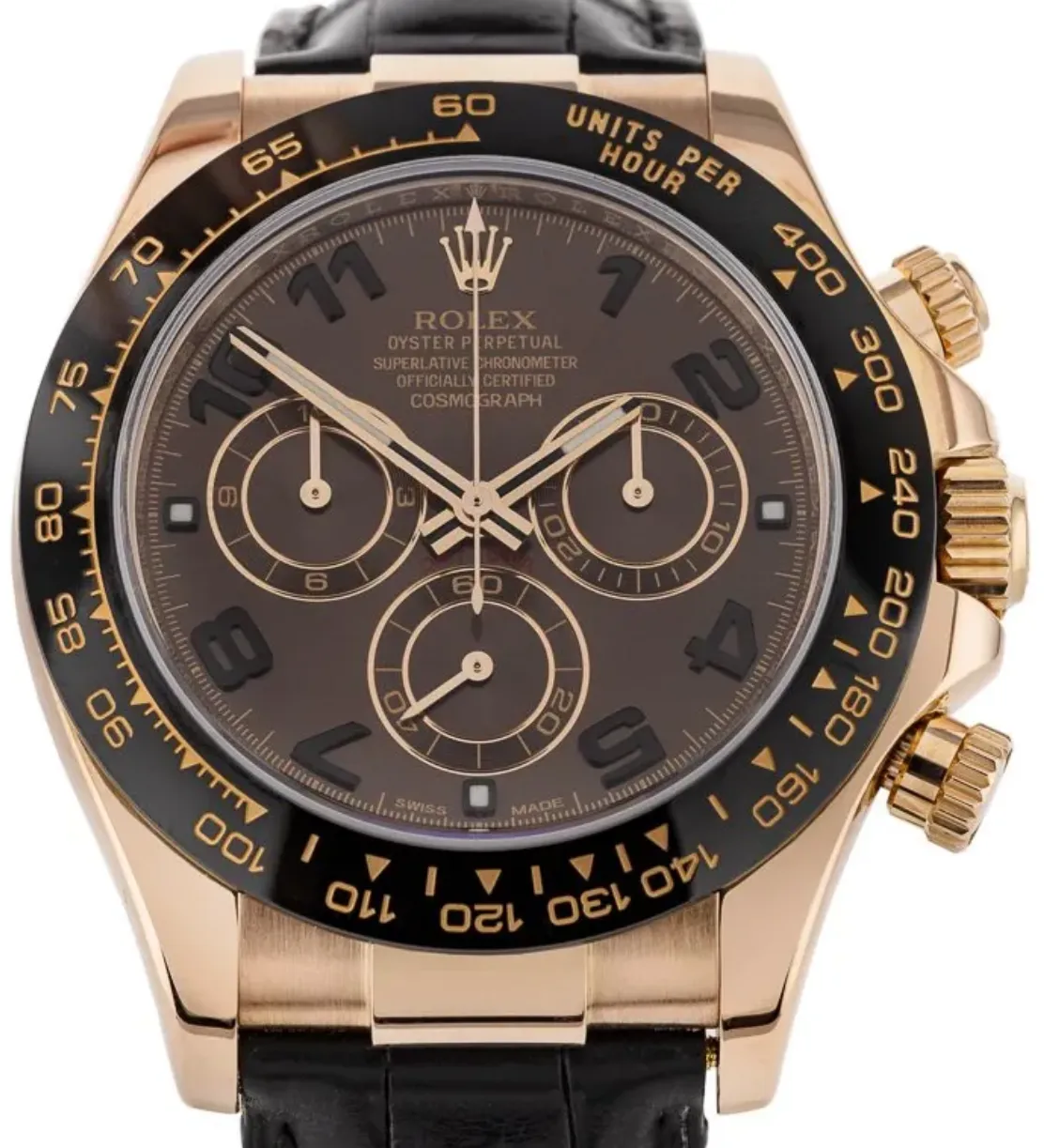 Rolex Daytona 116515ln 40mm Rose gold Chocolate